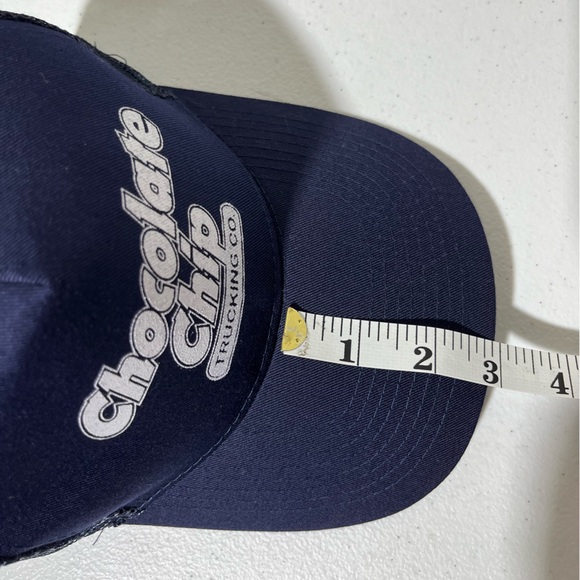 Set Of 2 Chocolate Trucking Co Baseball Caps Hats Adj Snapback Black & Blue - Picture 15 of 16